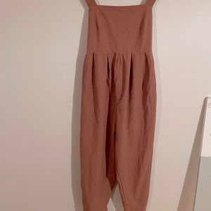 Free People, NWT, rusty colored jumpsuit